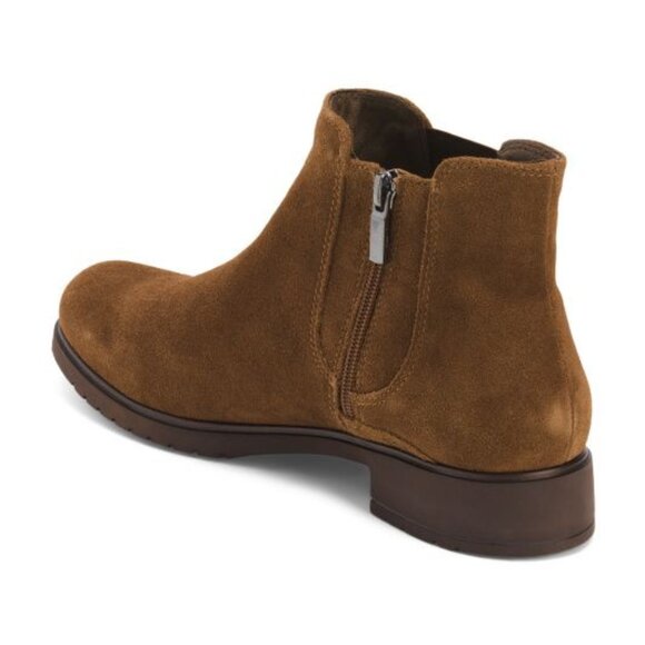 Munro Brown Suede Chelsea Ankle Boots Size 8 NWT - Picture 4 of 13